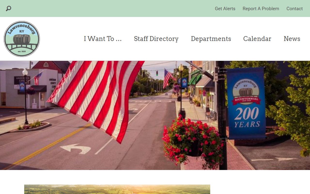 Lawrenceburg City Government official website