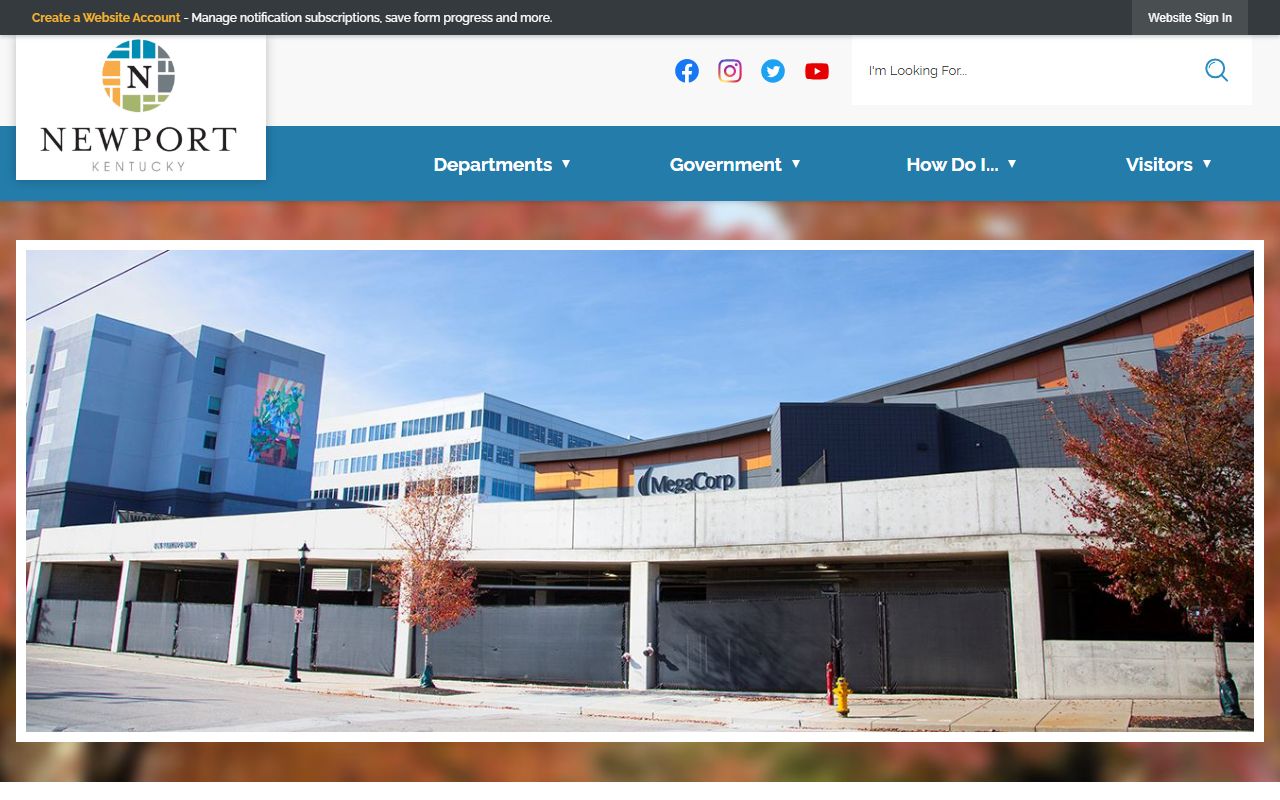 Newport City Government official website