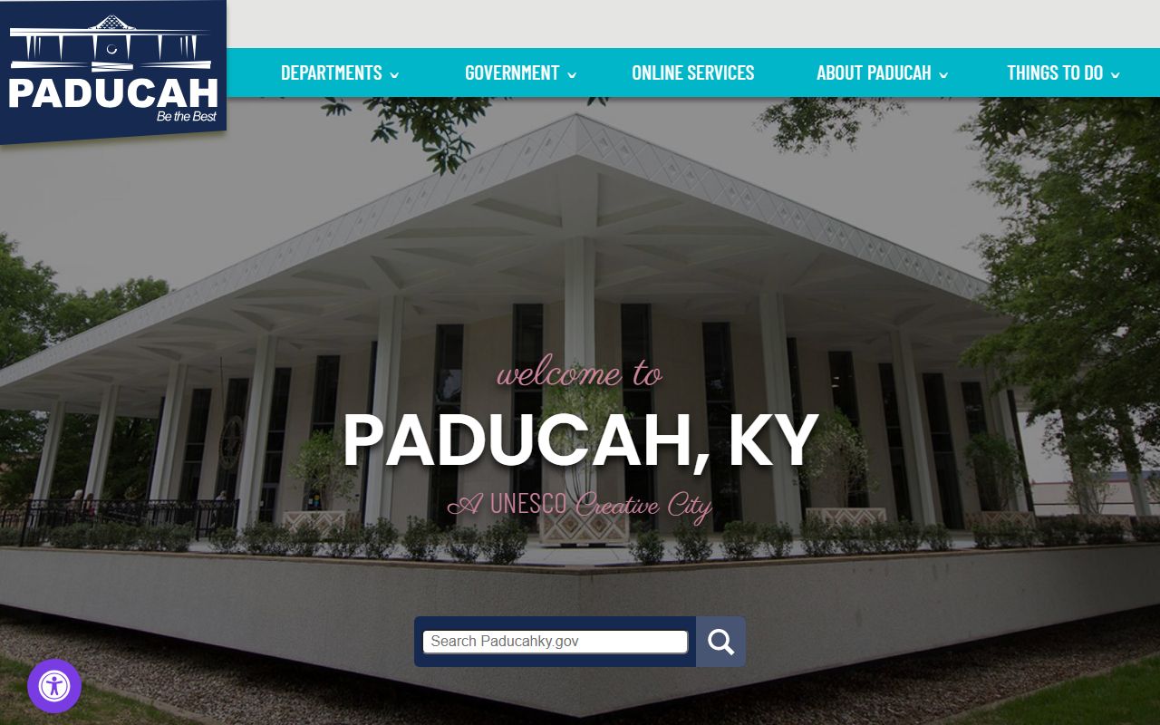 Paducah City Government official website