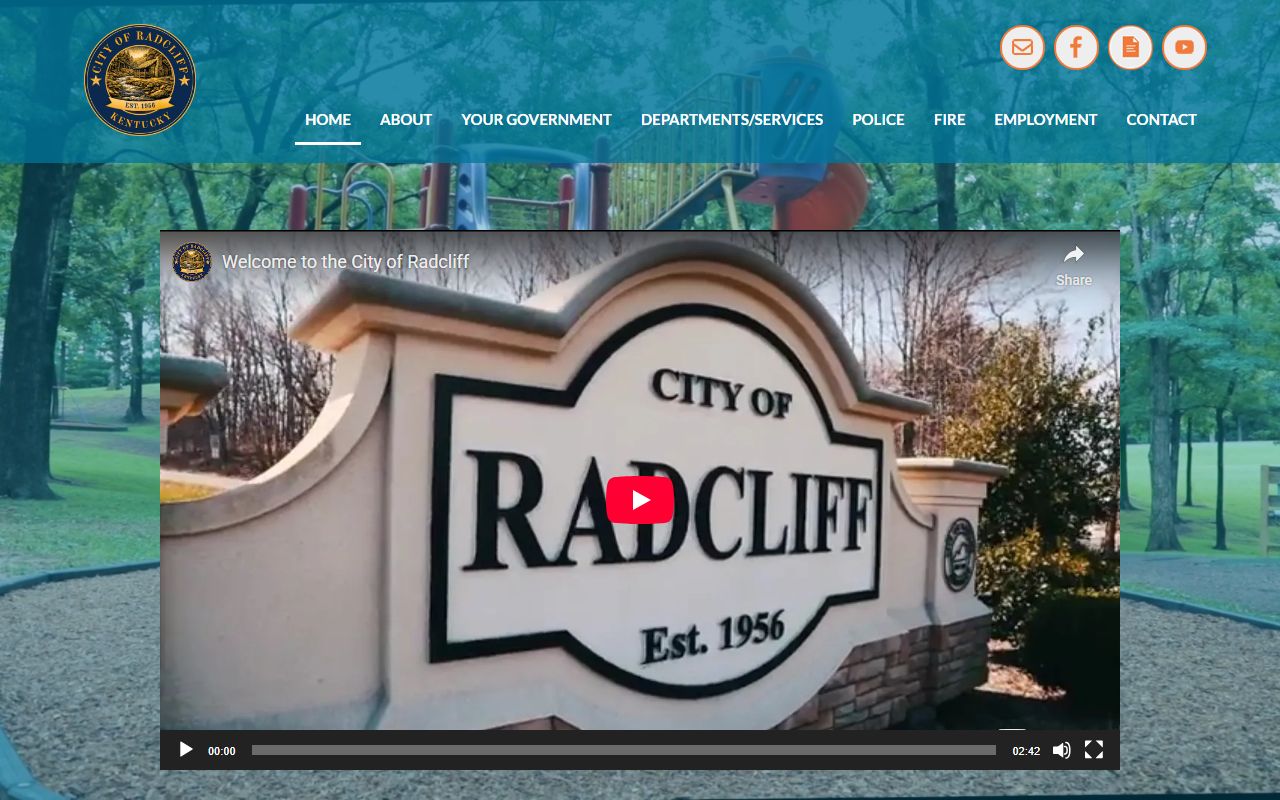 Radcliff City Government official website