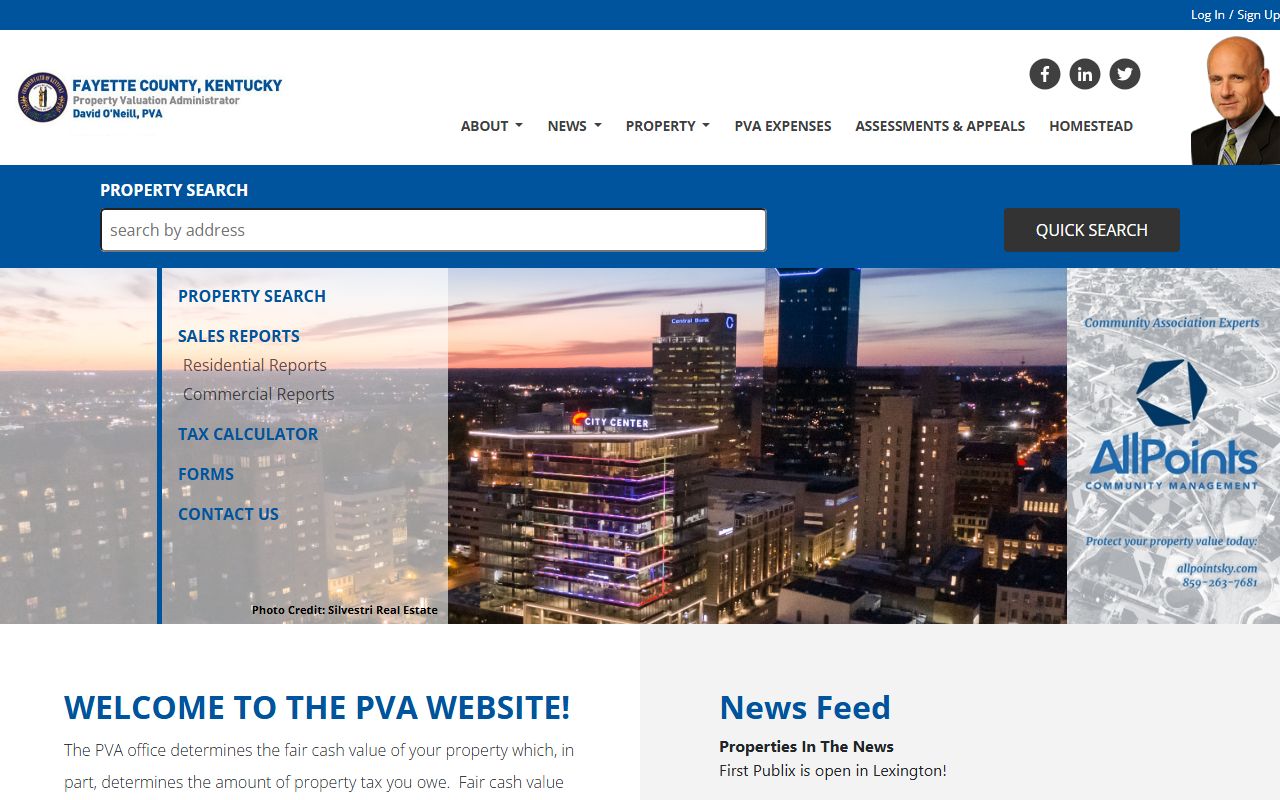 Fayette County Property Valuation Administrator website