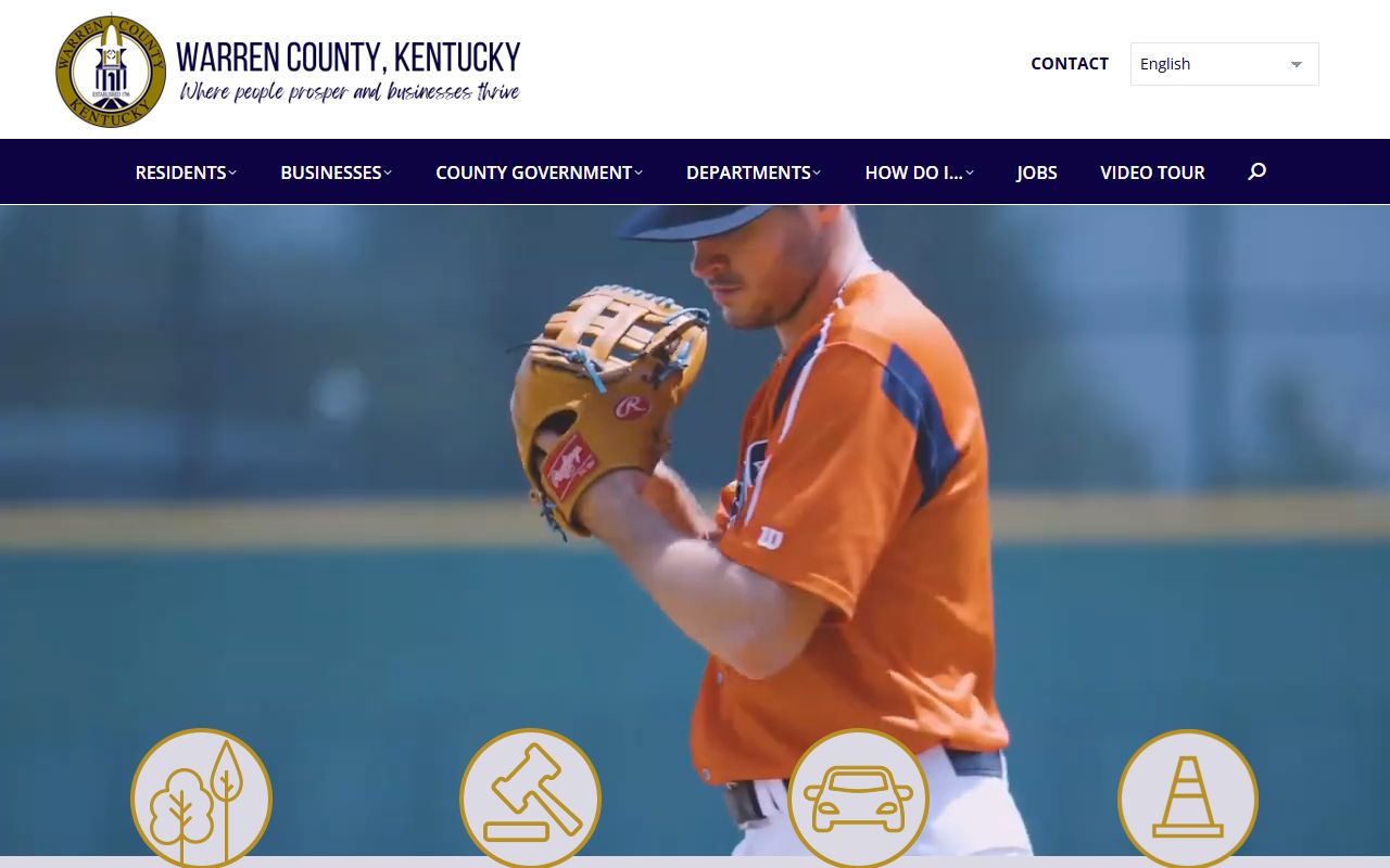 Warren County Government official website